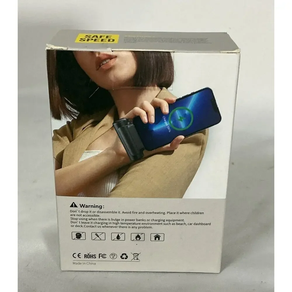 SY01 Mini Portable Power Bank for Apple iPhone Black NEW